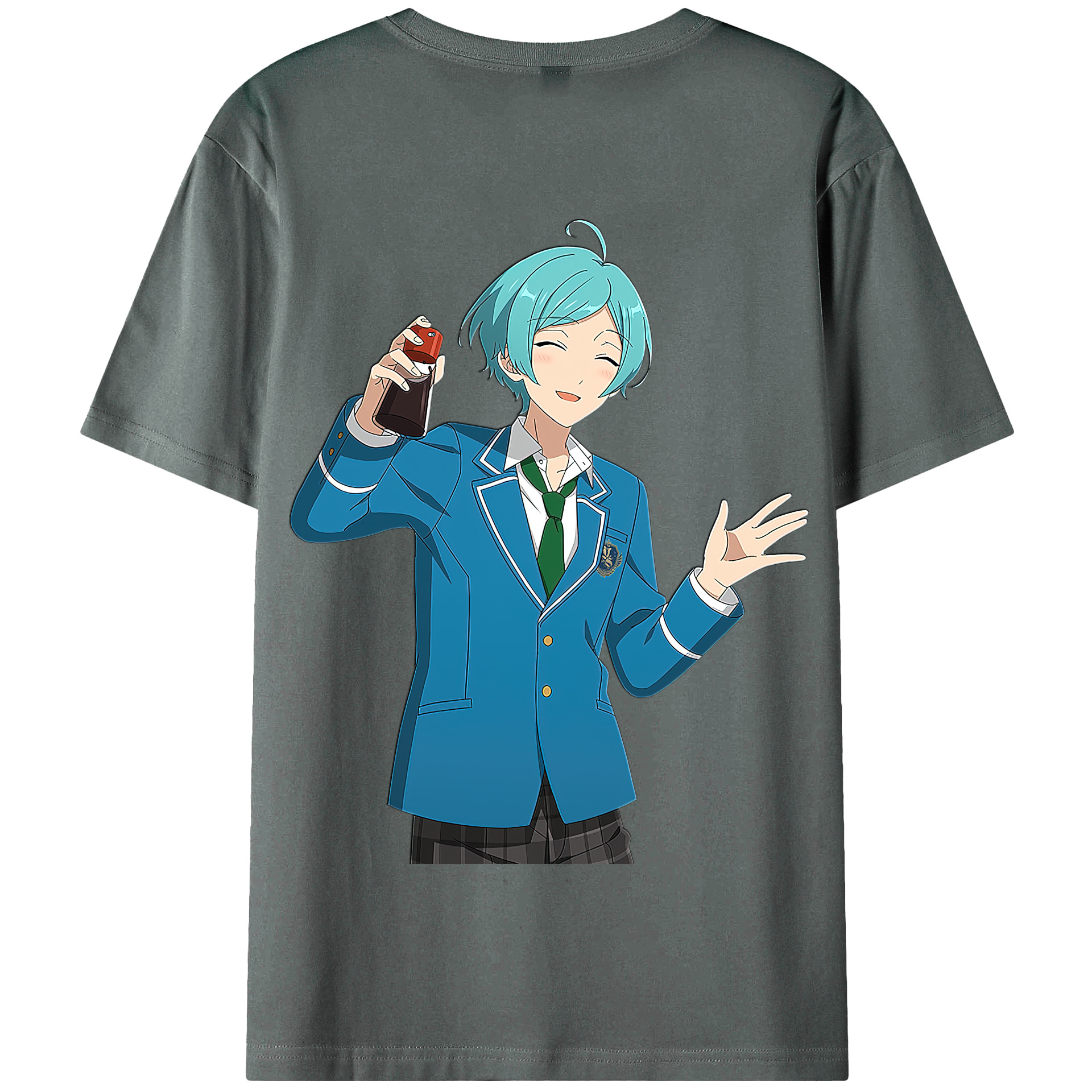 （画像用） あんさんぶるスターズ! Ensemble Stars 綿100％半袖Tシャツ（背面プリント）